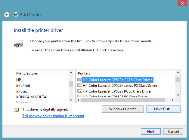 hp wifi driver windows 7 update